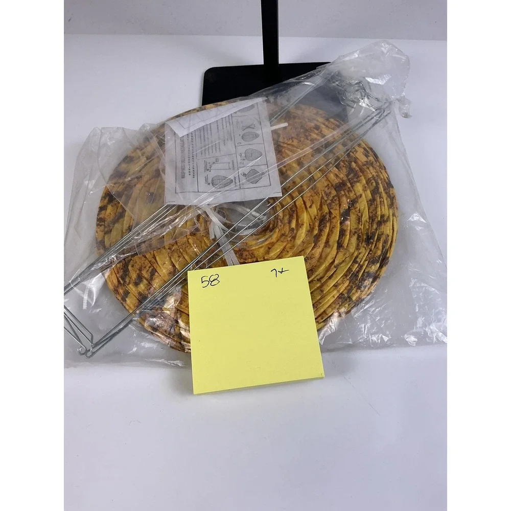 Faux Wasp Nest Hanging Outdoor Visual Decoy Paper Nest